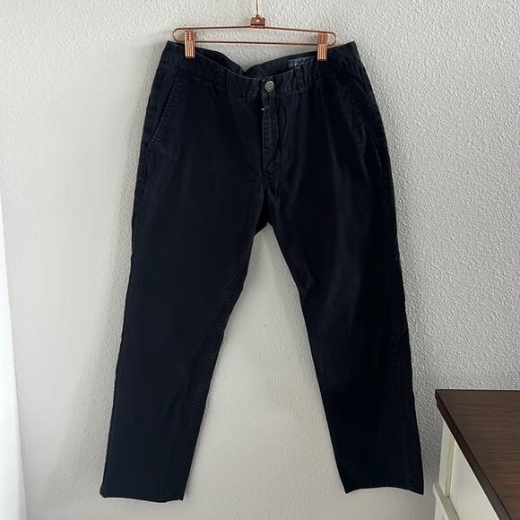 Bonobos Slim Chino Faded Black Mens Pants 32 X 28 - Picture 1 of 8